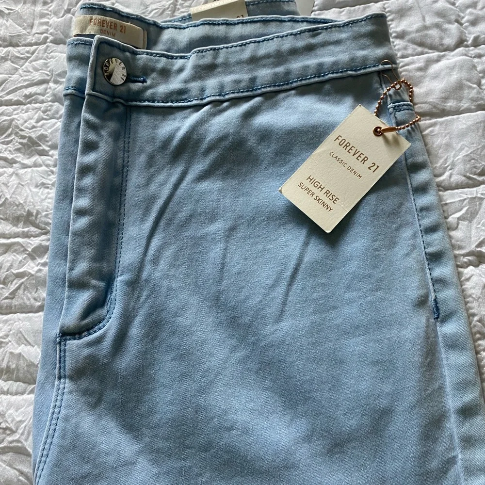 SKINNY HIGH RISE JEANS - Picture 5 of 5